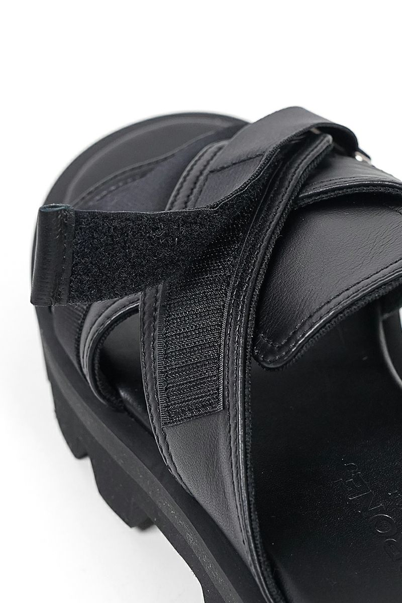 PADRONE(パドローネ) CS MULTI STRAP SANDALS マルチストラップサンダル PU2308-3207-25A