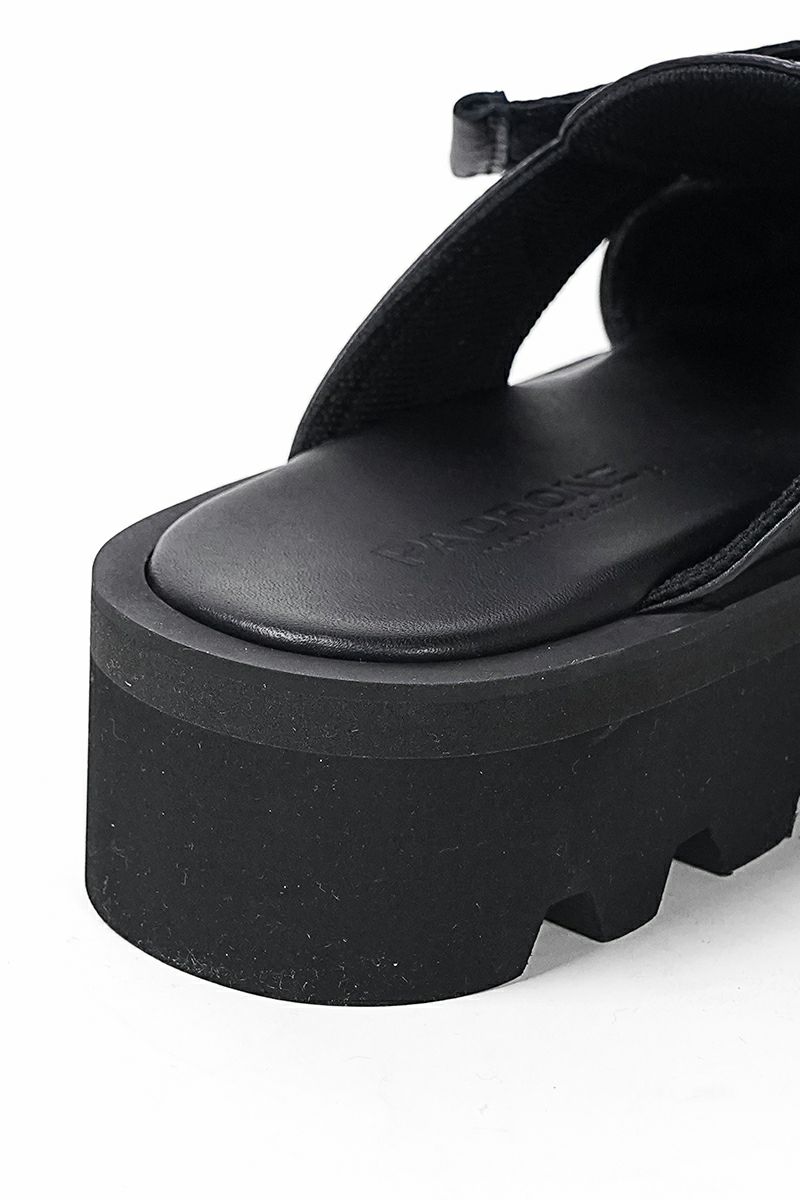 PADRONE(パドローネ) CS MULTI STRAP SANDALS マルチストラップサンダル PU2308-3207-25A