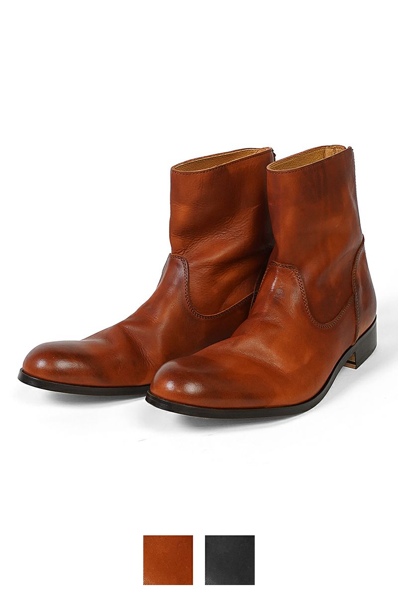 PADRONE(パドローネ) BACK ZIP BOOTS EDWARD バックジップブーツ エドワード PU7885-1101-11C