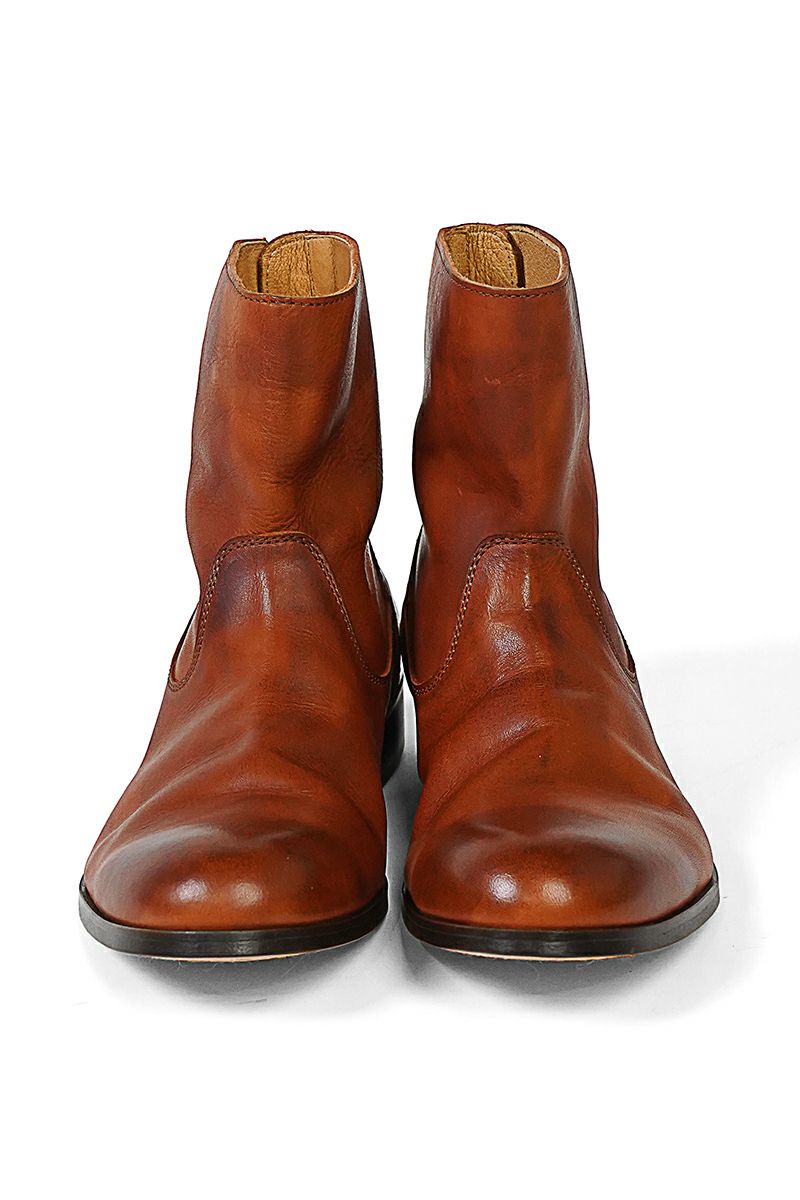 PADRONE(パドローネ) BACK ZIP BOOTS EDWARD バックジップブーツ エドワード PU7885-1101-11C