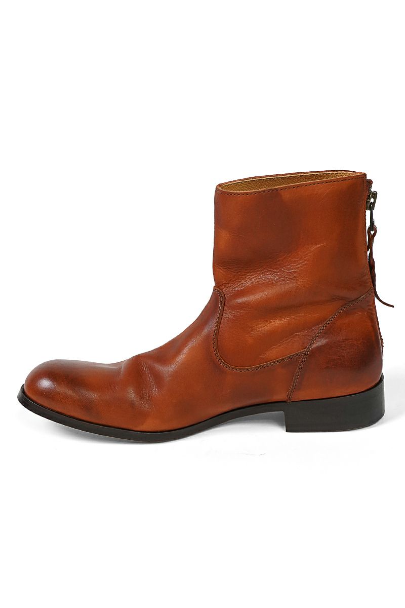 PADRONE(パドローネ) BACK ZIP BOOTS EDWARD バックジップブーツ エドワード PU7885-1101-11C