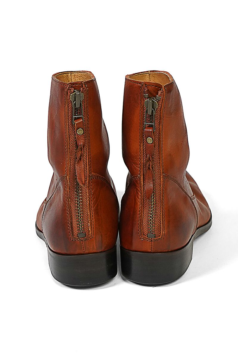 PADRONE(パドローネ) BACK ZIP BOOTS EDWARD バックジップブーツ エドワード PU7885-1101-11C