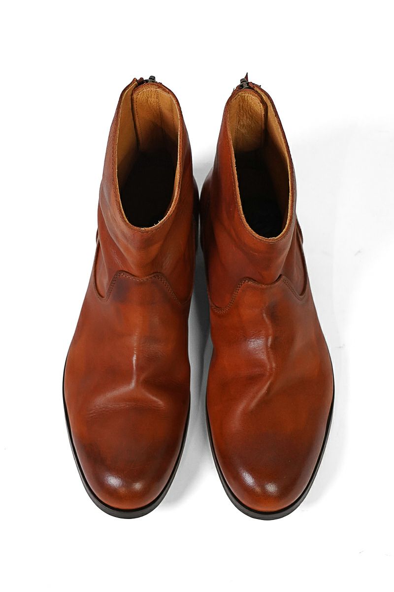 PADRONE(パドローネ) BACK ZIP BOOTS EDWARD バックジップブーツ エドワード PU7885-1101-11C