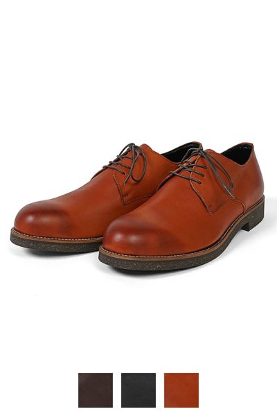 PADRONE(パドローネ) DERBY PLAIN TOE SHOES JACK III (WATER PROOF LEATHER) ダービープレーントゥーシューズ ジャック ウォータープルーフレザー PU7358-2033-16A