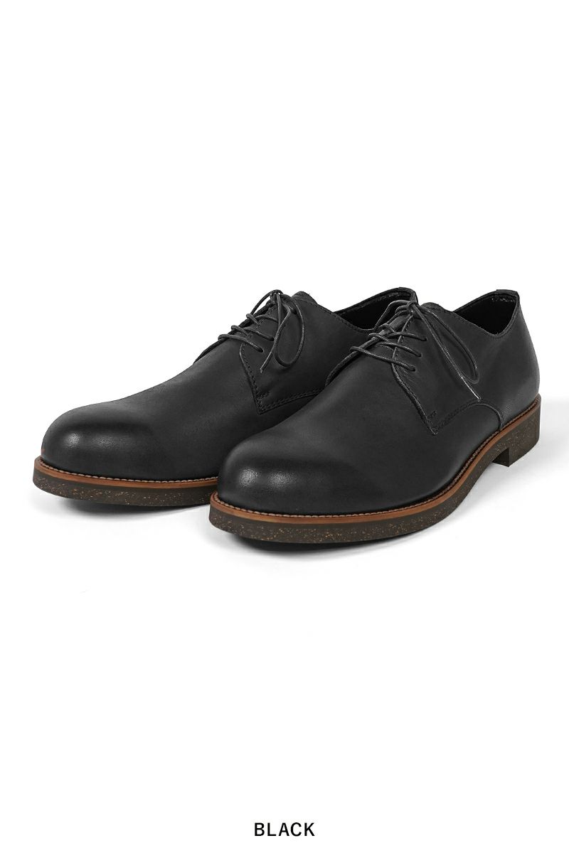 PADRONE(パドローネ) DERBY PLAIN TOE SHOES JACK III (WATER PROOF LEATHER) ダービープレーントゥーシューズ ジャック ウォータープルーフレザー PU7358-2033-16A