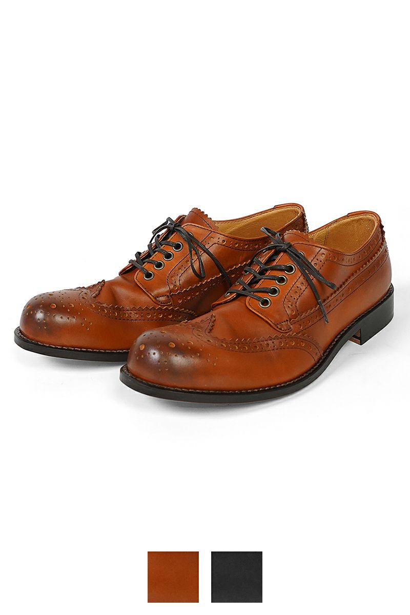 PADRONE(パドローネ) WING TIP SHOES ROBERT ウィングチップシューズ ロバート PU8054-2020-17A