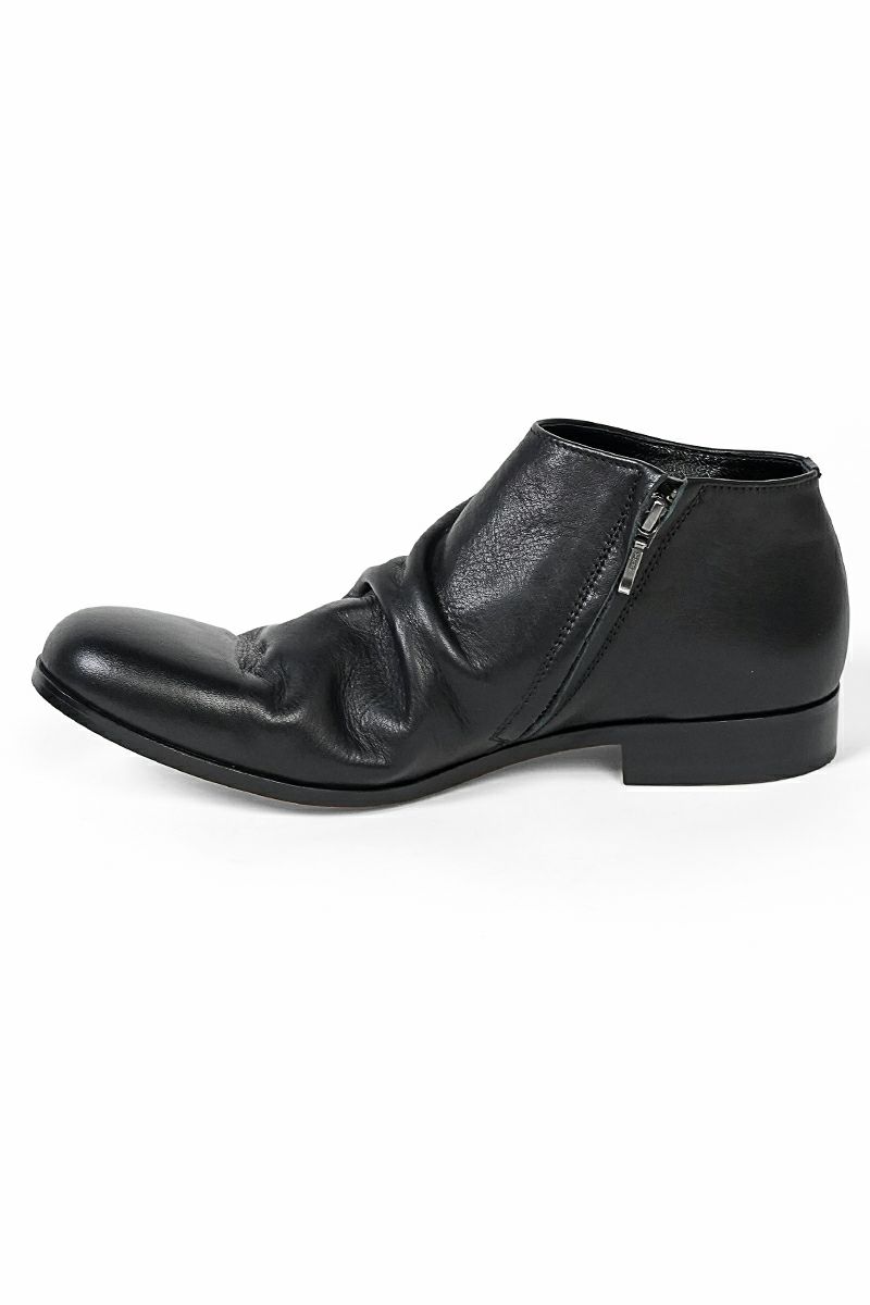 PADRONE(パドローネ) SHORT SIDE ZIP BOOTS TRACY ショートサイドジップブーツ トレイシー PU8395-1203-12C