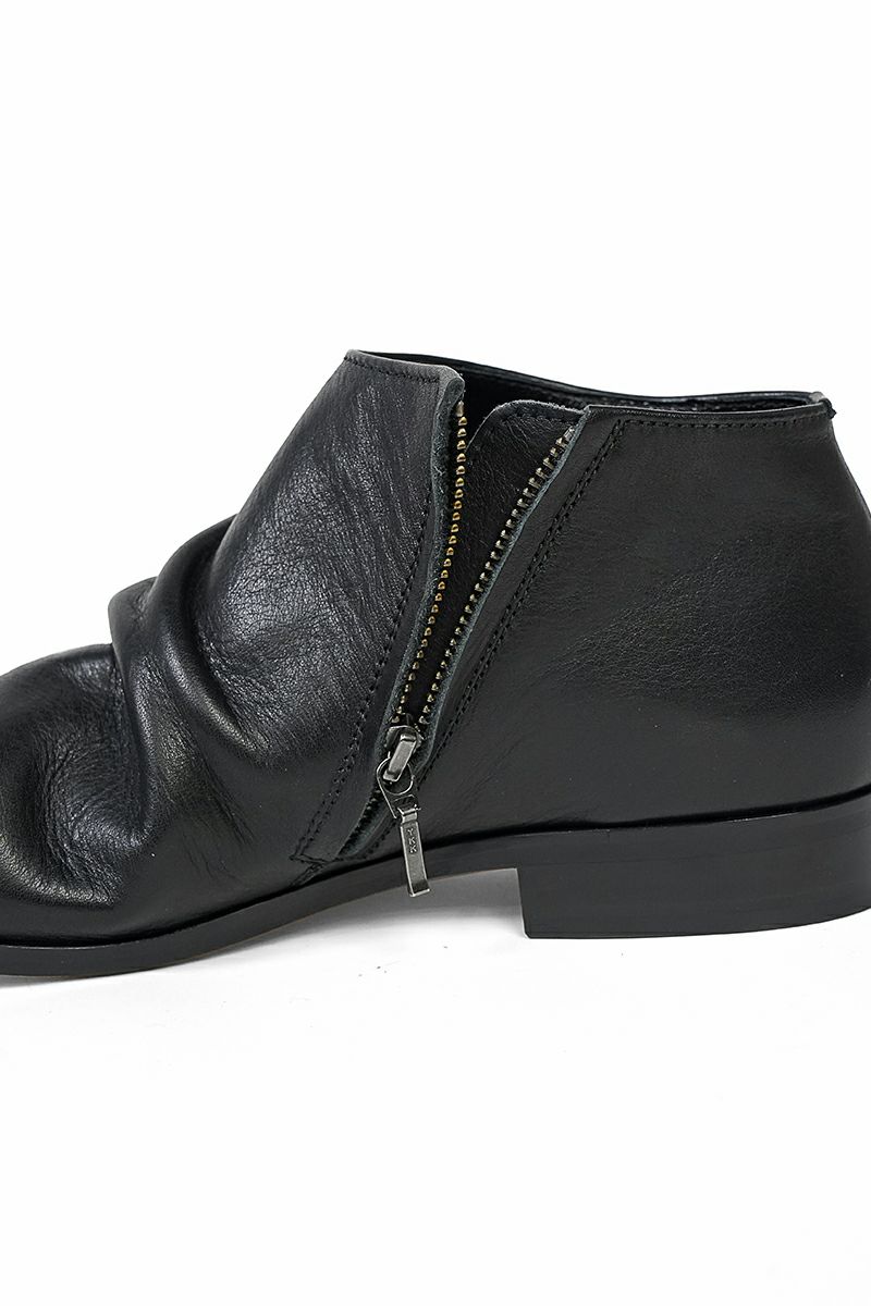 PADRONE(パドローネ) SHORT SIDE ZIP BOOTS TRACY ショートサイドジップブーツ トレイシー PU8395-1203-12C