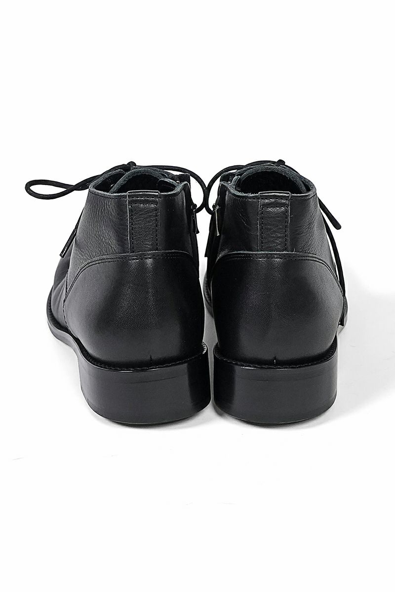 PADRONE(パドローネ) CHUKKA BOOTS with SIDE ZIP BAGGIO チャッカブーツ サイドジップ バッジオ PU7358-1205-13D