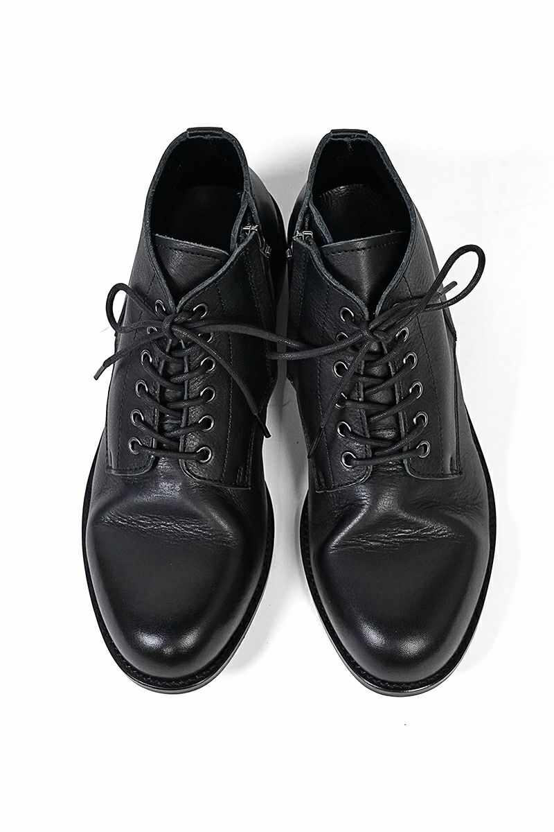 PADRONE(パドローネ) CHUKKA BOOTS with SIDE ZIP BAGGIO チャッカブーツ サイドジップ バッジオ PU7358-1205-13D
