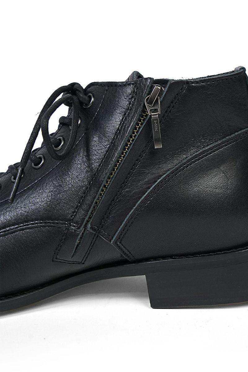 PADRONE(パドローネ) CHUKKA BOOTS with SIDE ZIP BAGGIO チャッカブーツ サイドジップ バッジオ PU7358-1205-13D