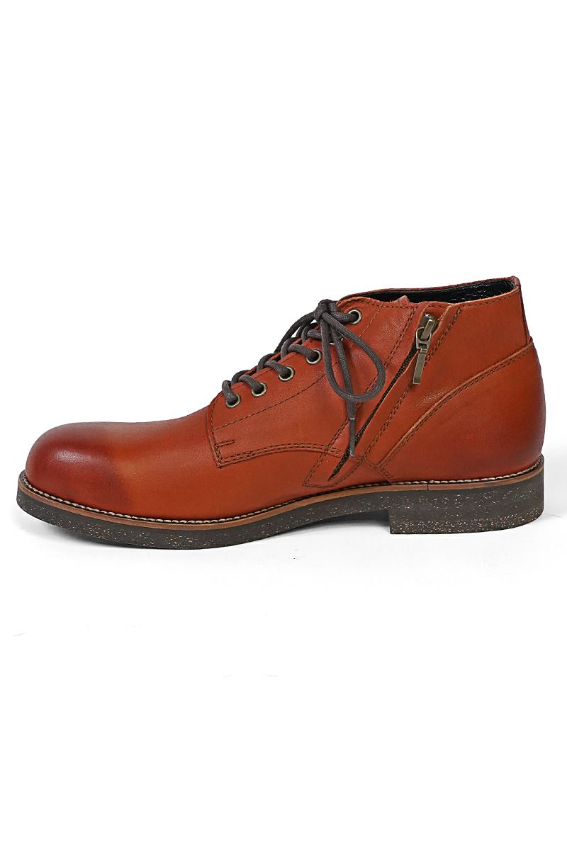 PADRONE(パドローネ) CHUKKA BOOTS with SIDE ZIP (WATER PROOF LEATHER) BAGGIO IV チャッカブーツ サイドジップ ウォータープルーフレザー PU7358-1222-16A
