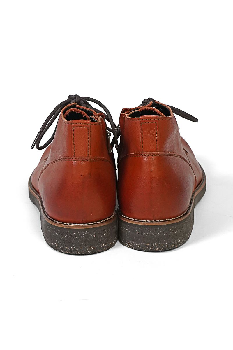 PADRONE(パドローネ) CHUKKA BOOTS with SIDE ZIP (WATER PROOF LEATHER) BAGGIO IV チャッカブーツ サイドジップ ウォータープルーフレザー PU7358-1222-16A