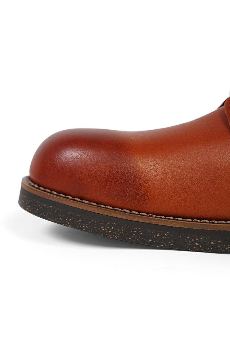 PADRONE(パドローネ) CHUKKA BOOTS with SIDE ZIP (WATER PROOF LEATHER) BAGGIO IV チャッカブーツ サイドジップ ウォータープルーフレザー PU7358-1222-16A