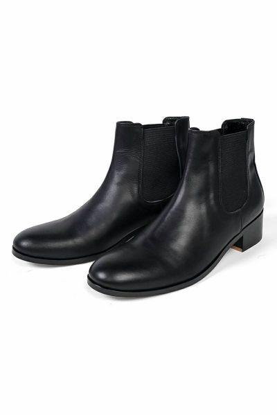 PADRONE(パドローネ) BL SIDE GORE BOOTS サイドゴアレザーヒールブーツ PU8394-1101-21A