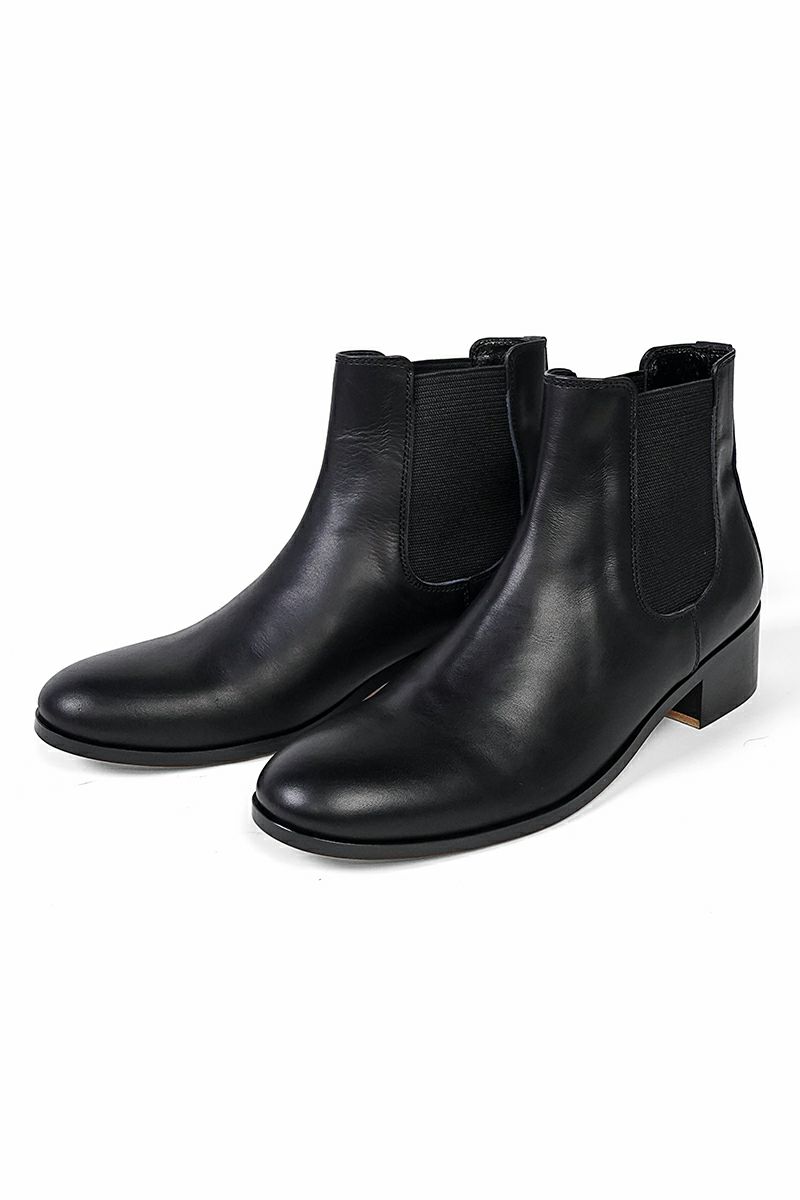 PADRONE(パドローネ) BL SIDE GORE BOOTS サイドゴアレザーヒールブーツ PU8394-1101-21A
