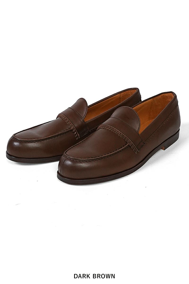 PADRONE(パドローネ) PINKING LOAFERS RICK ピンキングローファー リック PU8662-2310-19A