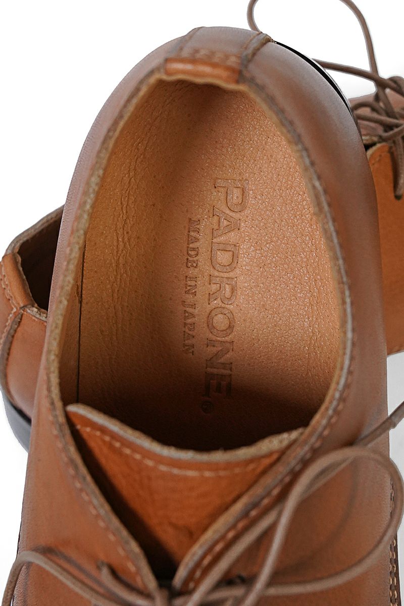 PADRONE(パドローネ) DERBY PLAIN TOE SHOES JACK ダービープレーントゥシューズ ジャック PU7358-2001-11C