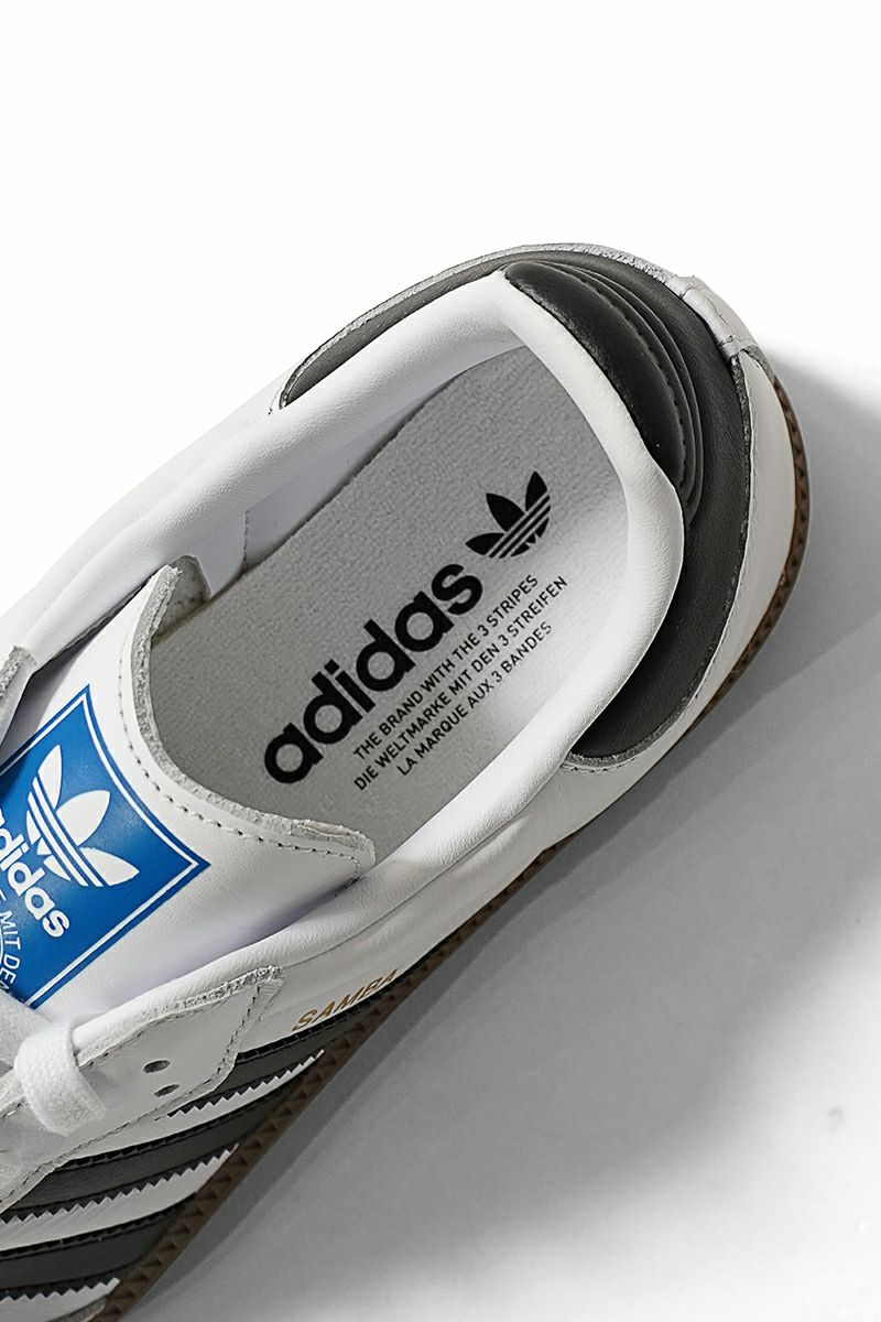 Adidas(アディダス) SAMBA OG サンバ Cloud White/Core Black/Clear Granite B75806