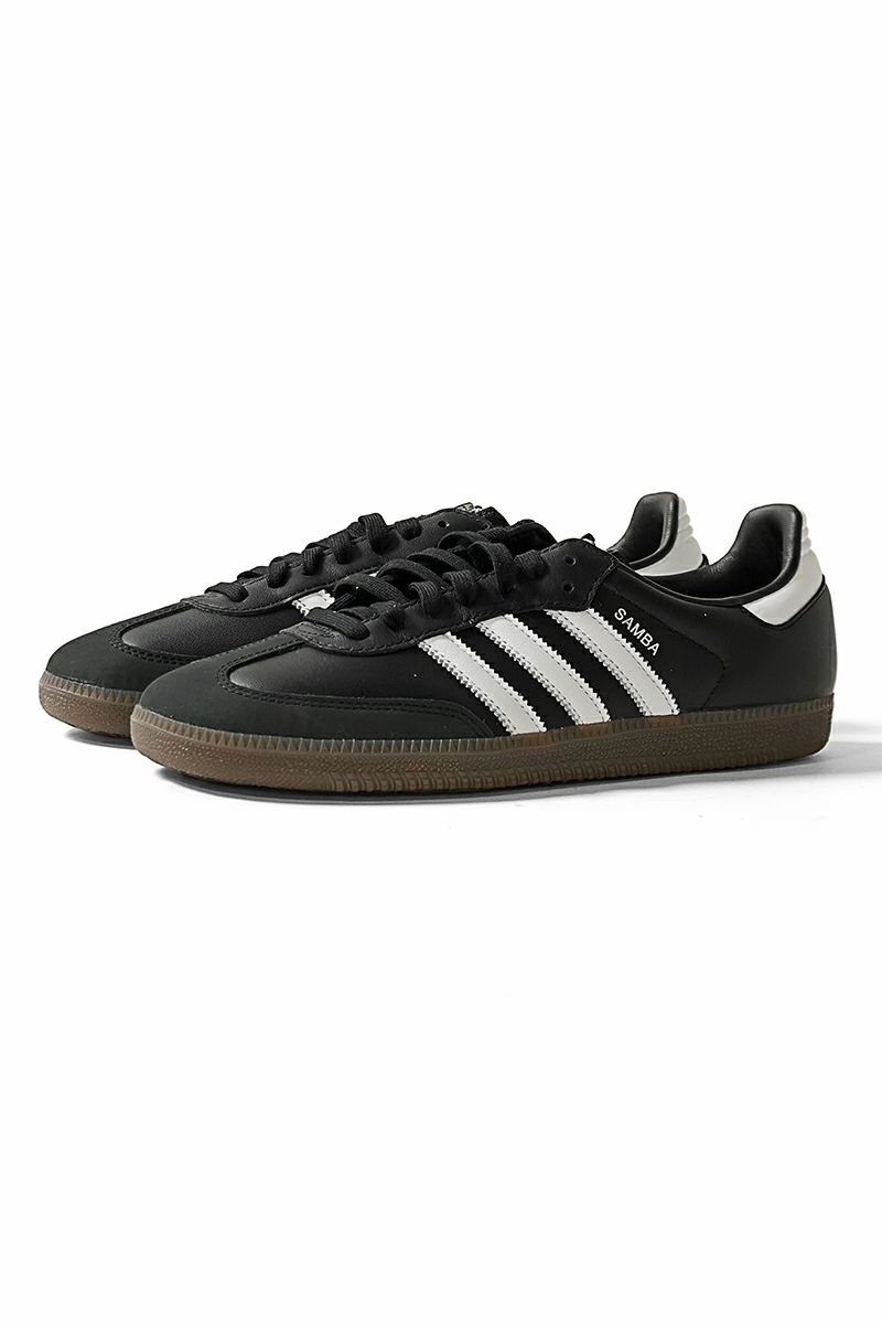 Adidas(アディダス)×Jeremy Scott(ジェレミー・スコット) SAMBA OG サンバ Core Black/Cloud White/Gum JQ8835