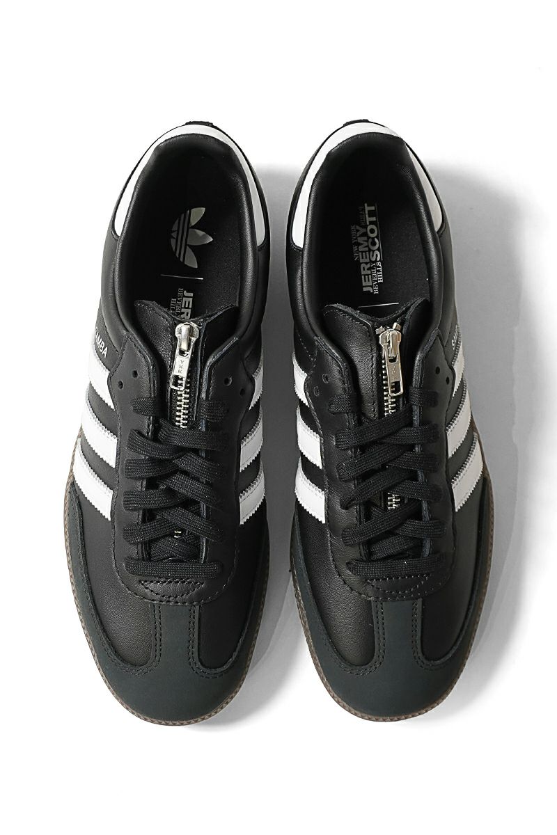 Adidas(アディダス)×Jeremy Scott(ジェレミー・スコット) SAMBA OG サンバ Core Black/Cloud White/Gum JQ8835