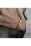TEN.(テン) フラットケーブルチェーンブレスレット SV br-0044