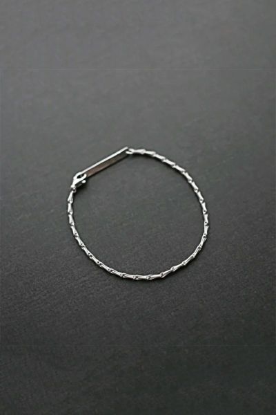 TEN.(テン) バリーコーンチェーンブレスレット SV br-0045