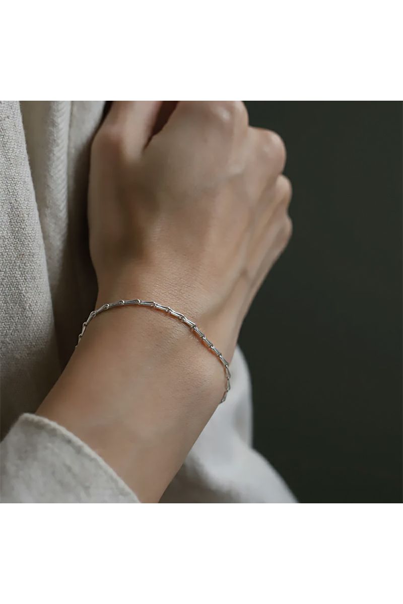 TEN.(テン) バリーコーンチェーンブレスレット SV br-0045