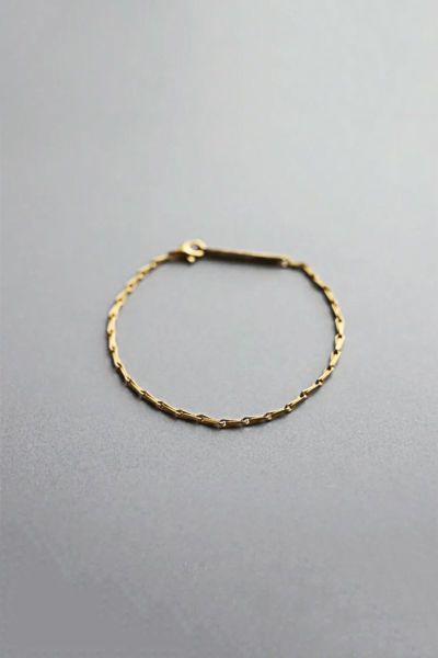 TEN.(テン) バリーコーンチェーンブレスレット GD brg-0045