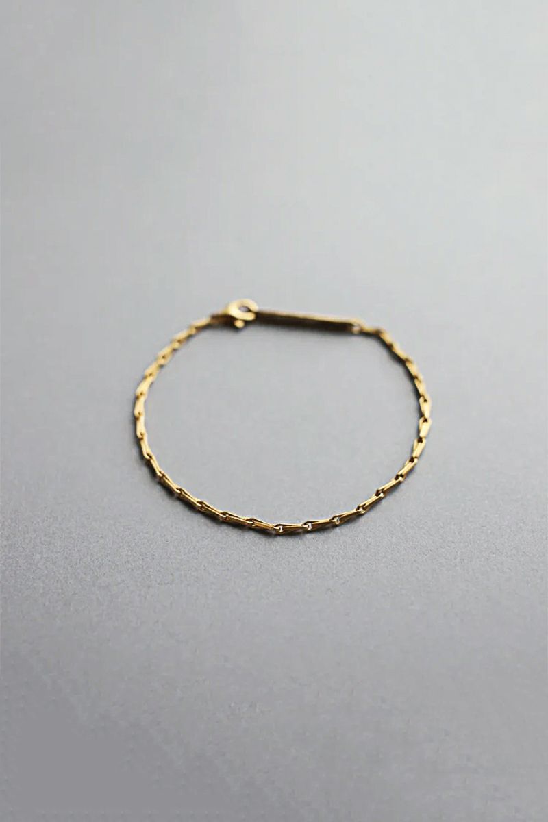 TEN.(テン) バリーコーンチェーンブレスレット GD brg-0045