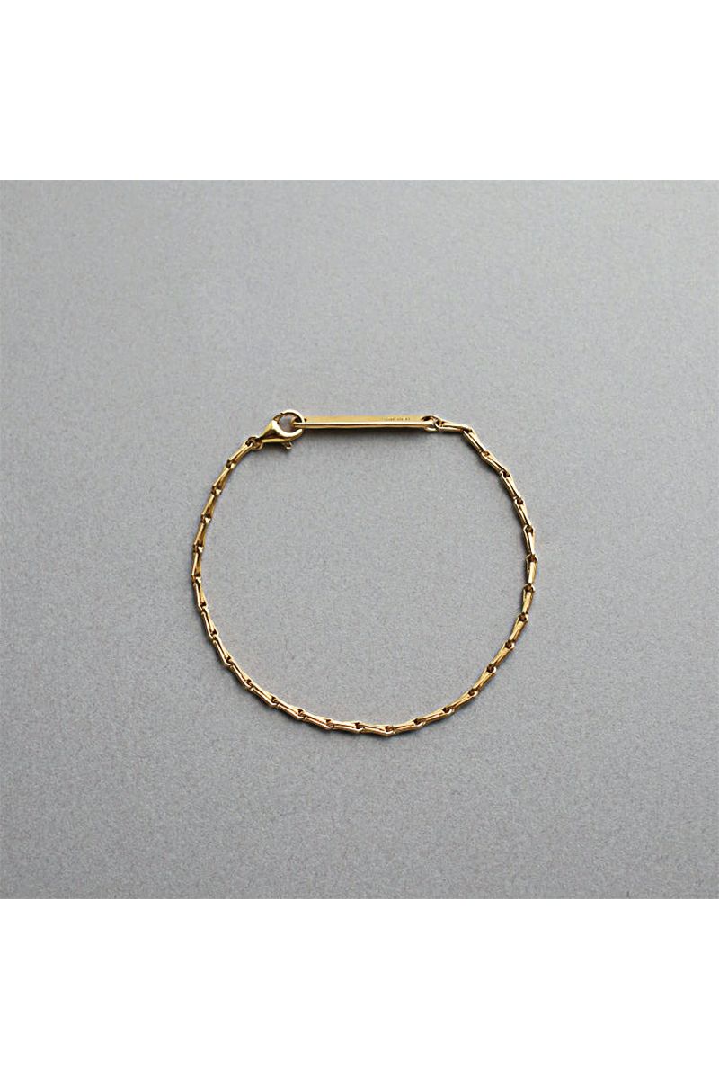 TEN.(テン) バリーコーンチェーンブレスレット GD brg-0045