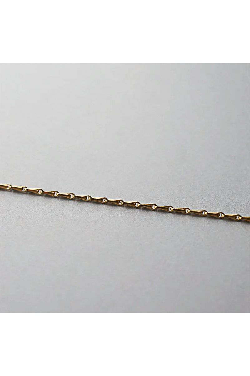 TEN.(テン) バリーコーンチェーンブレスレット GD brg-0045