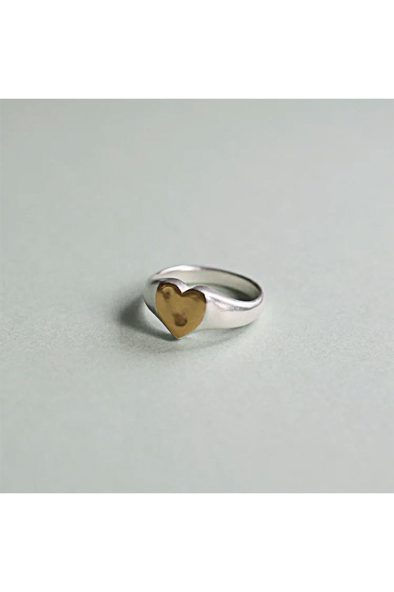TEN.(テン) ハートシグネットリング MIX rgx-0151