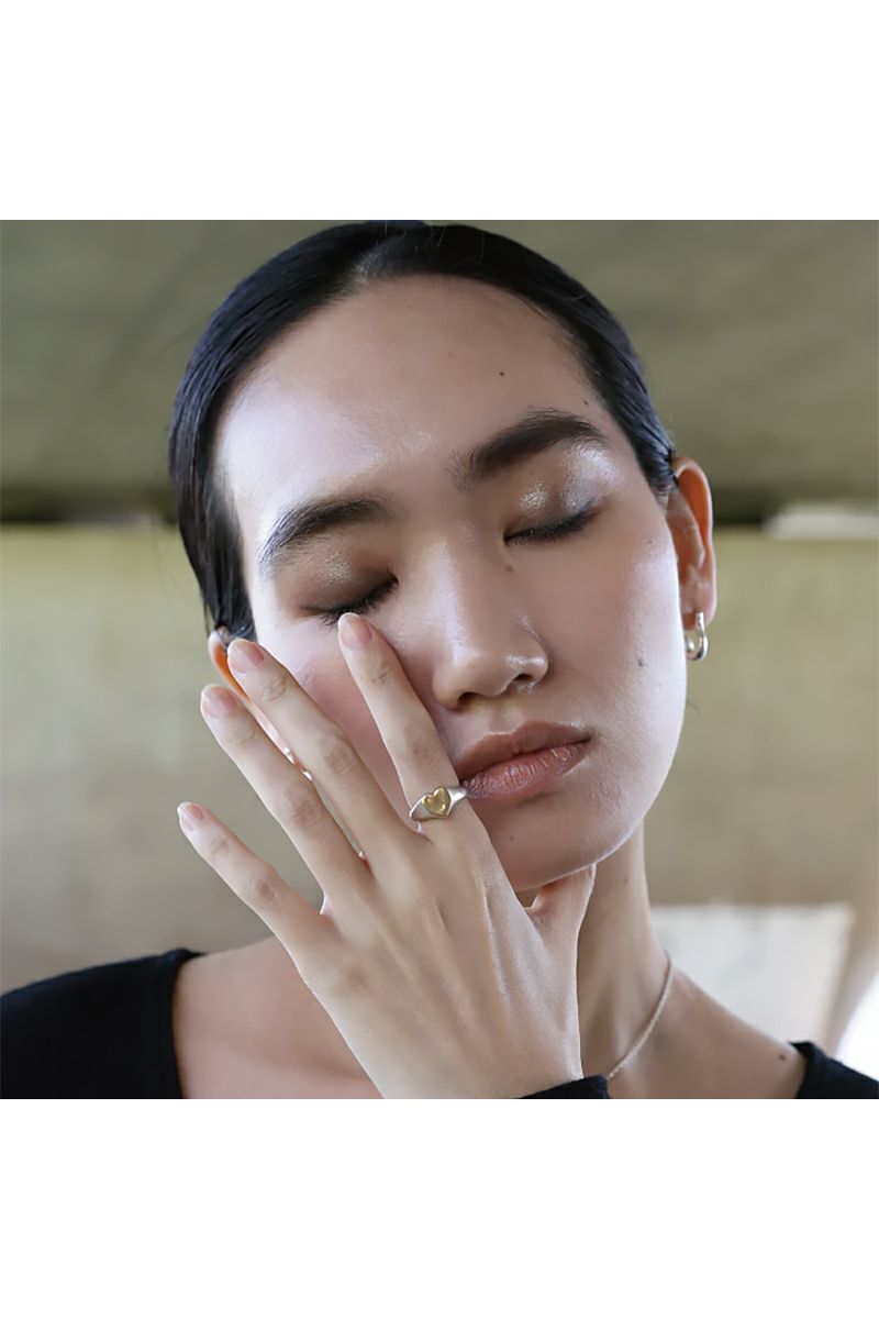 TEN.(テン) ハートシグネットリング MIX rgx-0151