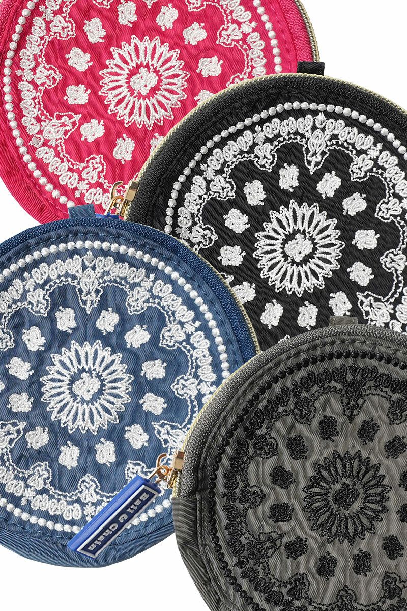 Ball & Chain(ボールアンドチェーン) Bandana Round(P) バンダナ ラウンドポーチ 30160