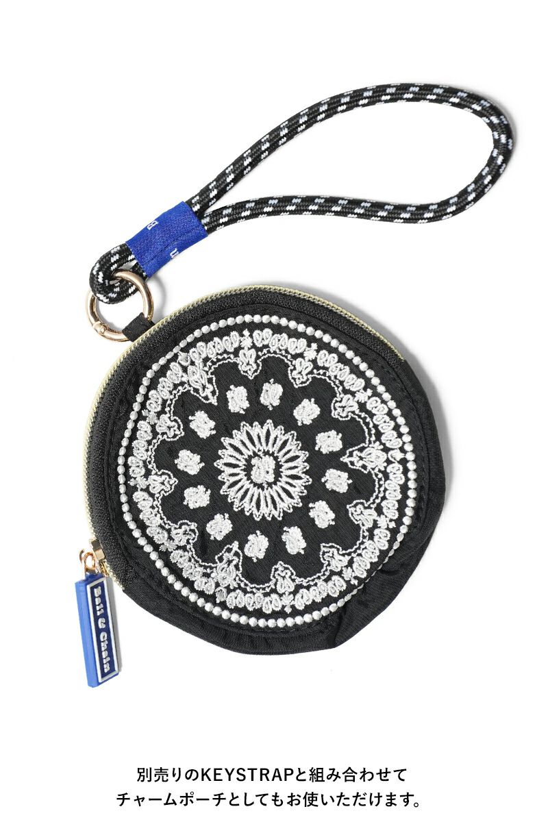 Ball & Chain(ボールアンドチェーン) Bandana Round(P) バンダナ ラウンドポーチ 30160