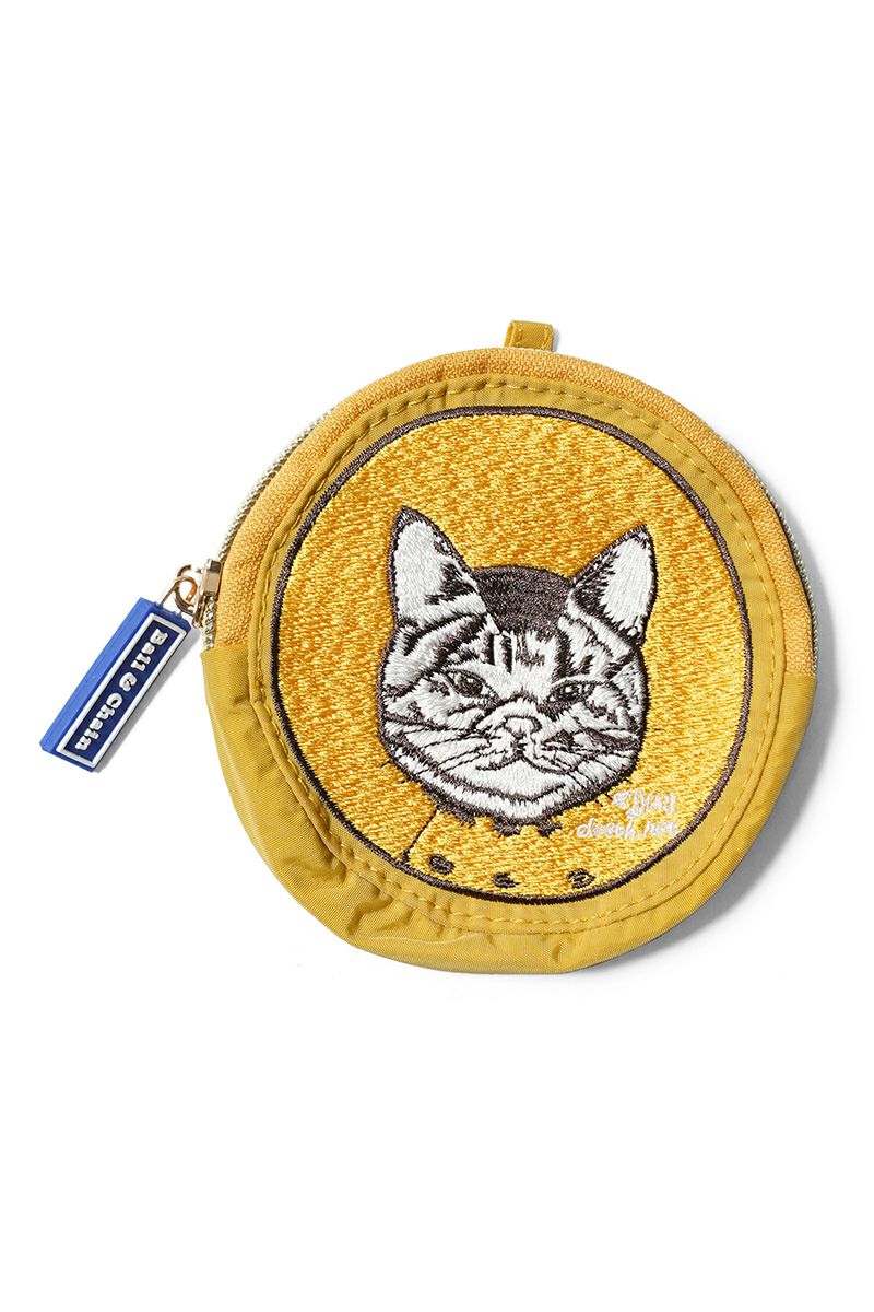 Ball & Chain(ボールアンドチェーン) D.CAT Round(P) エリザベスカラーキャット ラウンドポーチ 313601