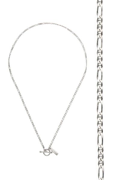 XOLO(ショロ) Figaro Gucci Necklace SILVER -2mm- フィガログッチネックレス シルバー XON055-50