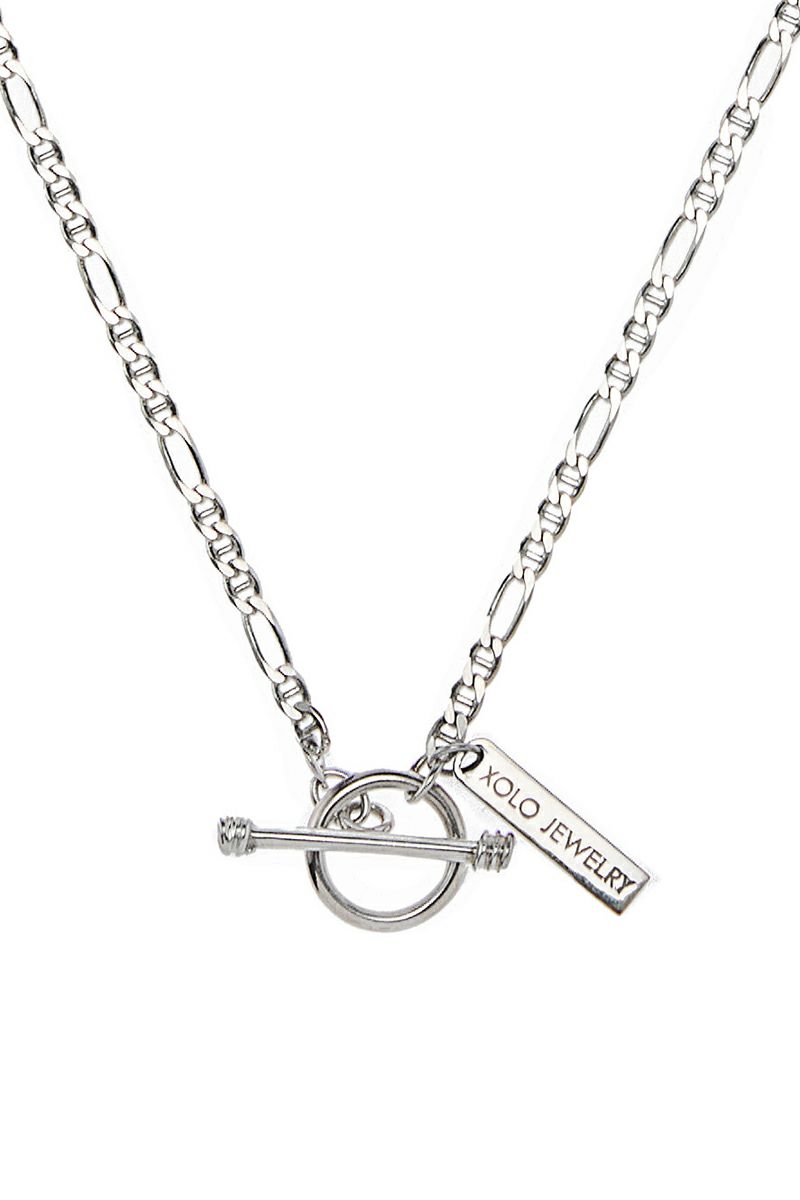 XOLO(ショロ) Figaro Gucci Necklace SILVER -2mm- フィガログッチネックレス シルバー XON055-50