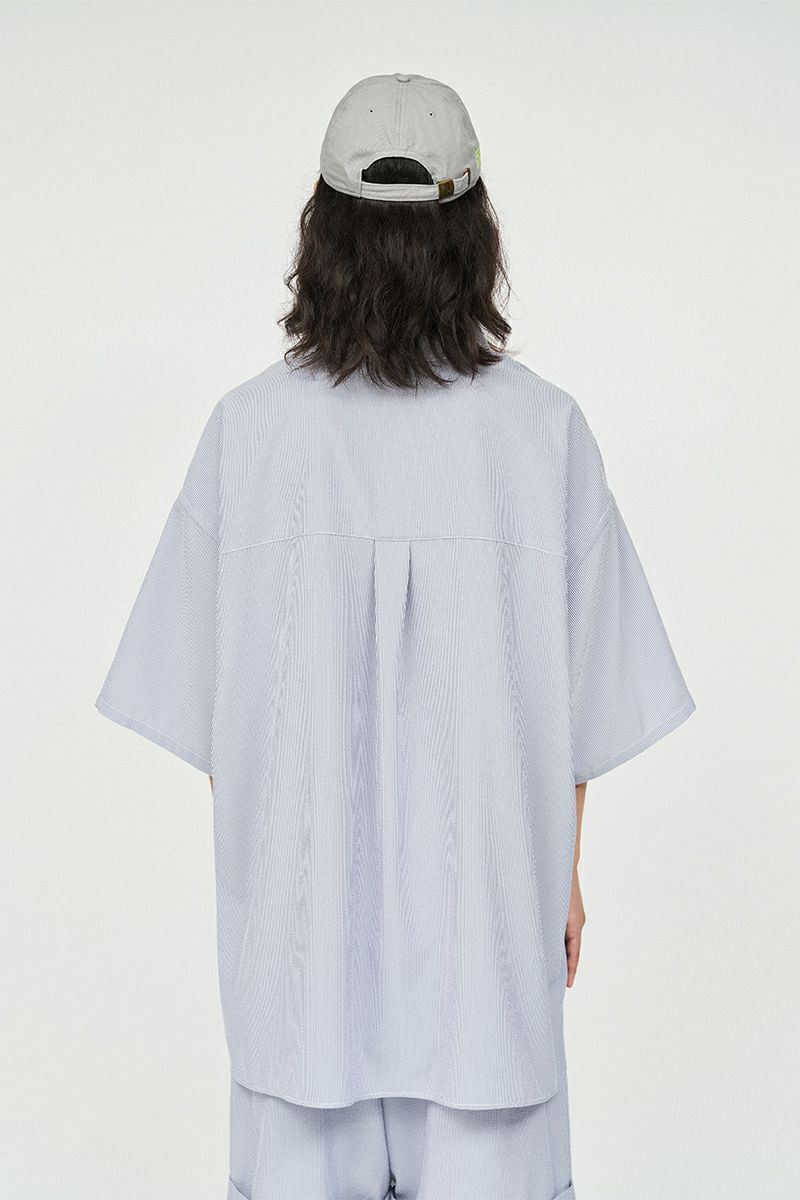 FreshService(フレッシュサービス) SEERSUCKER B.D. SHIRT シアサッカーボタンダウンシャツ FSC252-50043