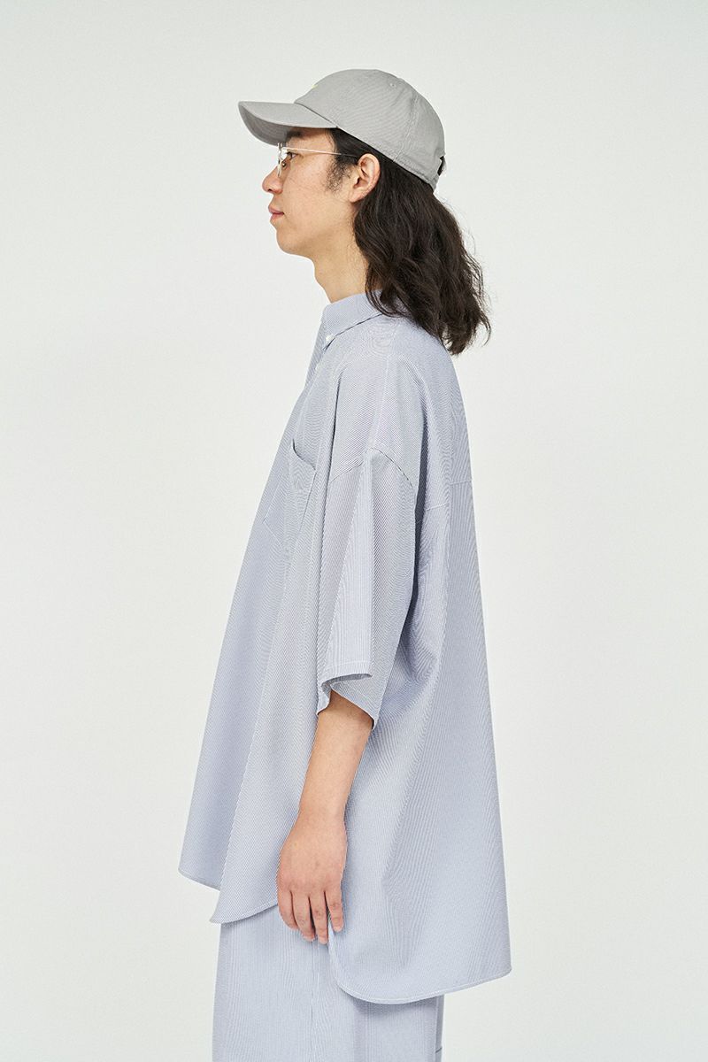 FreshService(フレッシュサービス) SEERSUCKER B.D. SHIRT シアサッカーボタンダウンシャツ FSC252-50043