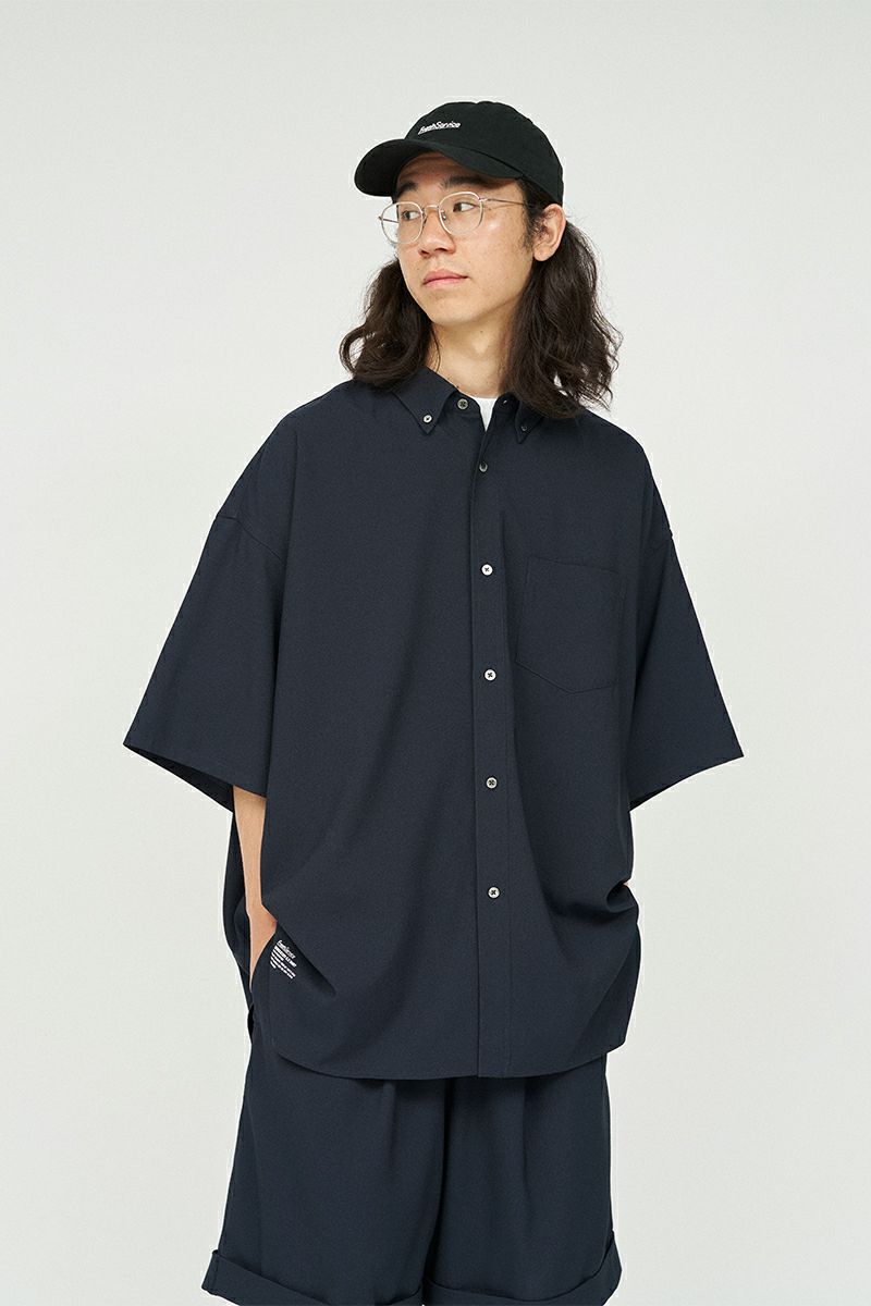 FreshService(フレッシュサービス) SEERSUCKER B.D. SHIRT シアサッカーボタンダウンシャツ FSC252-50043