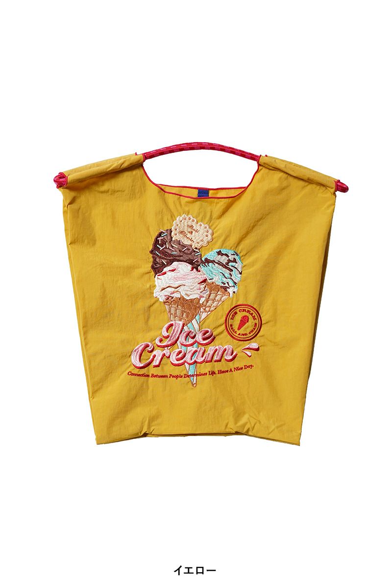Ball & Chain(ボールアンドチェーン) NEW icecream II (M) ニューアイスクリーム2(M) ショッピングバック トートバッグ 301063