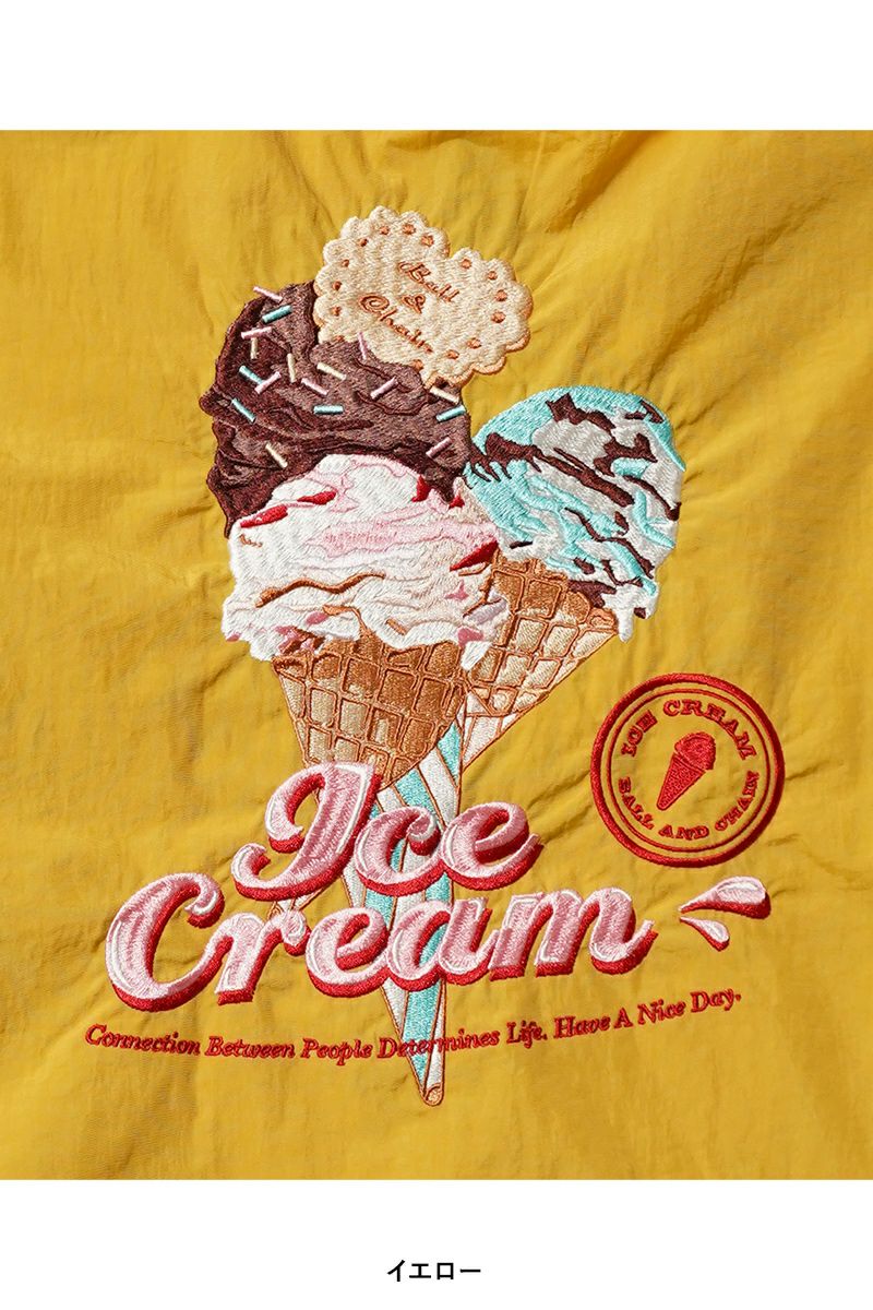 Ball & Chain(ボールアンドチェーン) NEW icecream II (M) ニューアイスクリーム2(M) ショッピングバック トートバッグ 301063