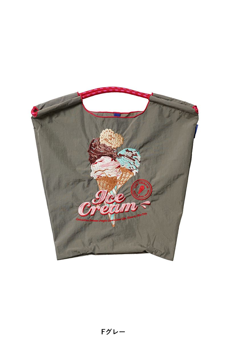 Ball & Chain(ボールアンドチェーン) NEW icecream II (M) ニューアイスクリーム2(M) ショッピングバック トートバッグ 301063