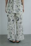 MANOF(マノフ) BLURRED FLOWER WIDE PANTS フラワーワイドパンツ 89110-7012