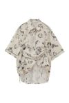 MANOF(マノフ) BLURRED FLOWER SHIRTS フラワーシャツ 89122-4012