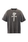 SAINT Mxxxxxx(セントマイケル) SM-HR1-0000-001 / SS TEE / FIST / BLACK 半袖Tシャツ