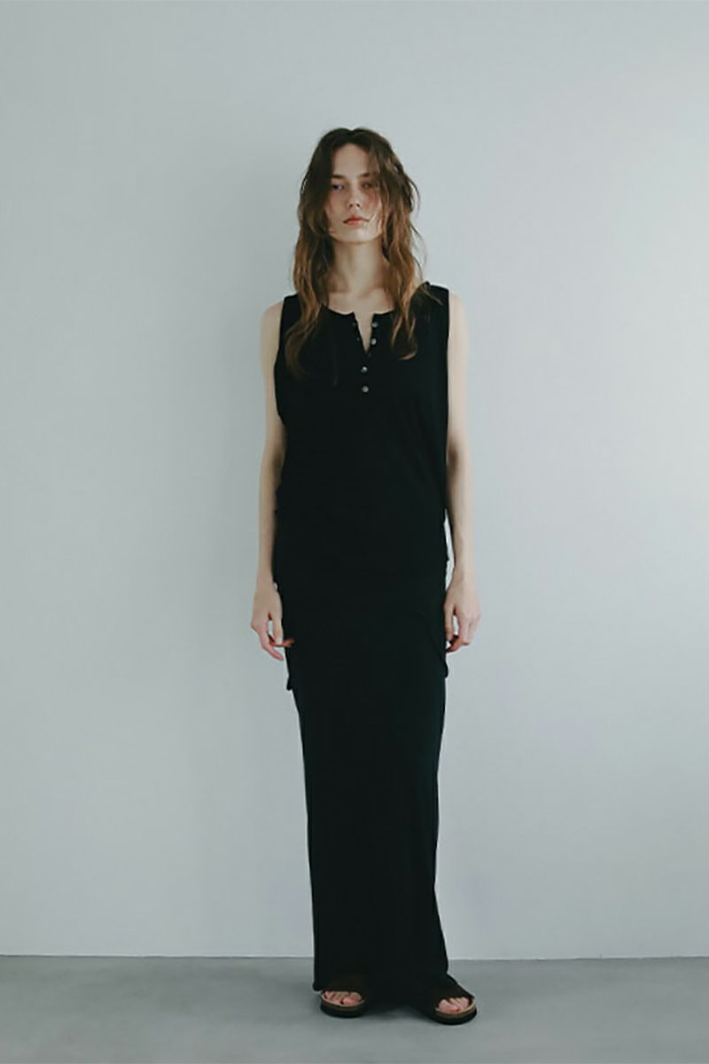 ETRE TOKYO(エトレトウキョウ) ヘンリーネックエアリータンクトップ 1225412001