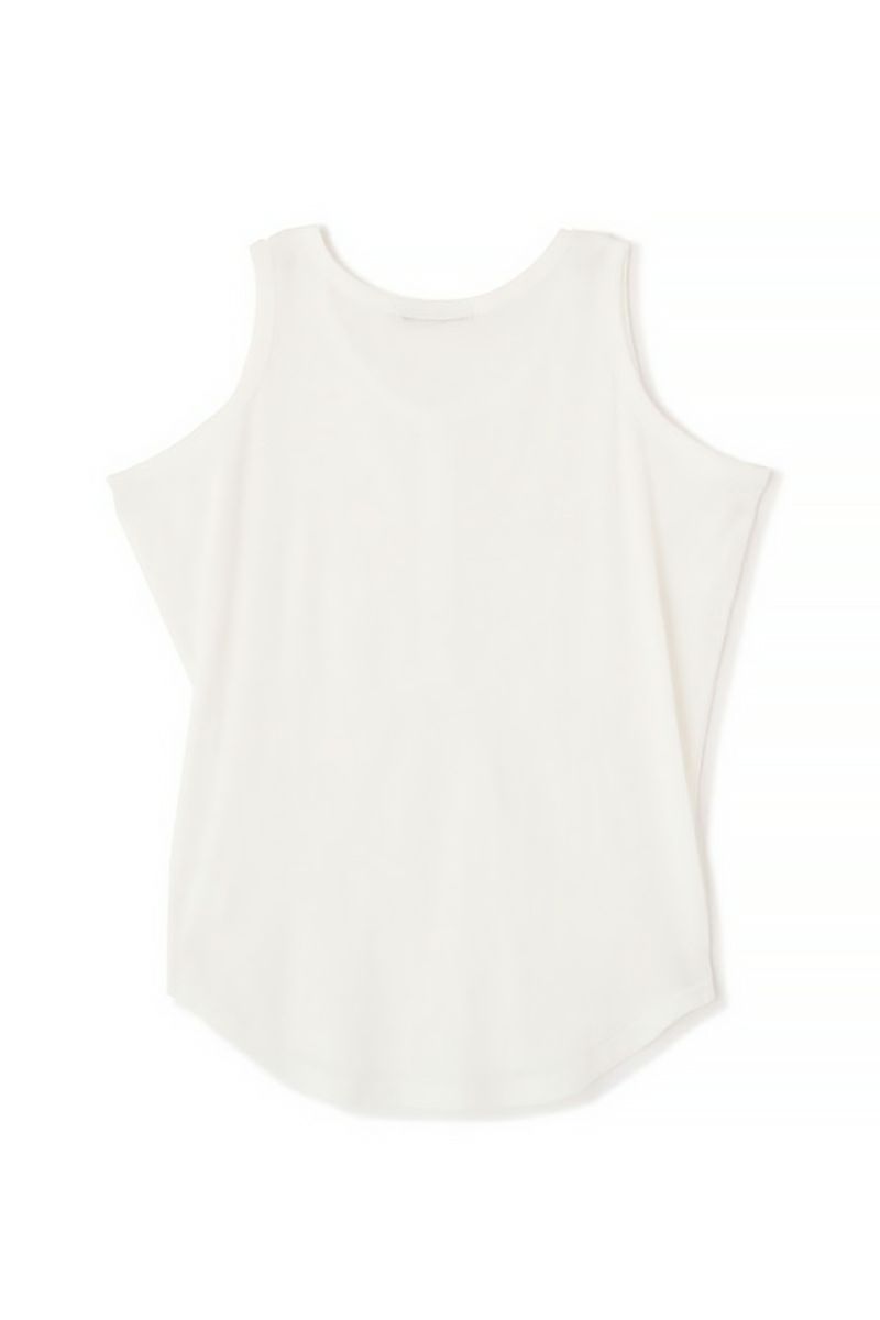 ETRE TOKYO(エトレトウキョウ) ヘンリーネックエアリータンクトップ 1225412001